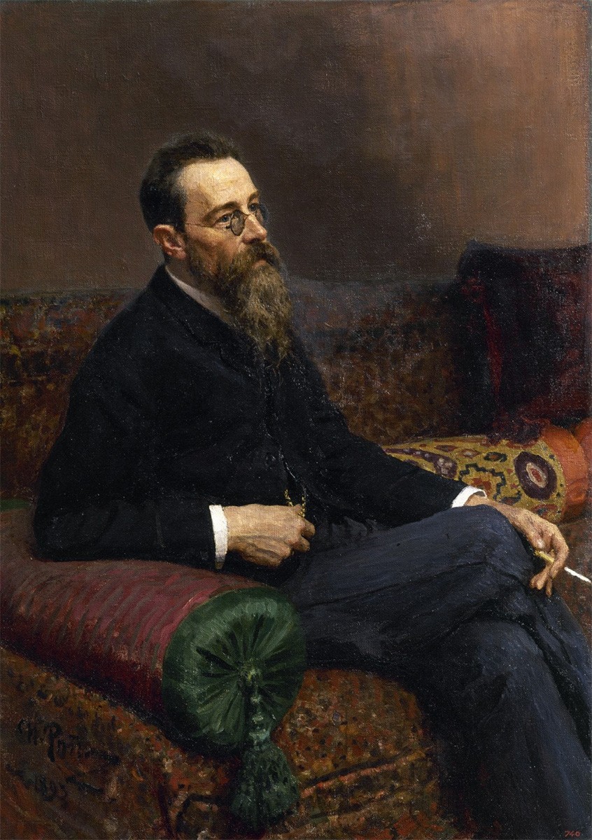 Портрет композитора Н.А. Римского-Корсакова, Репин Илья Ефимович, 1893