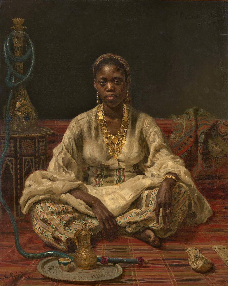 Негритянка, Ilya Repin, late 1875 – early 1876