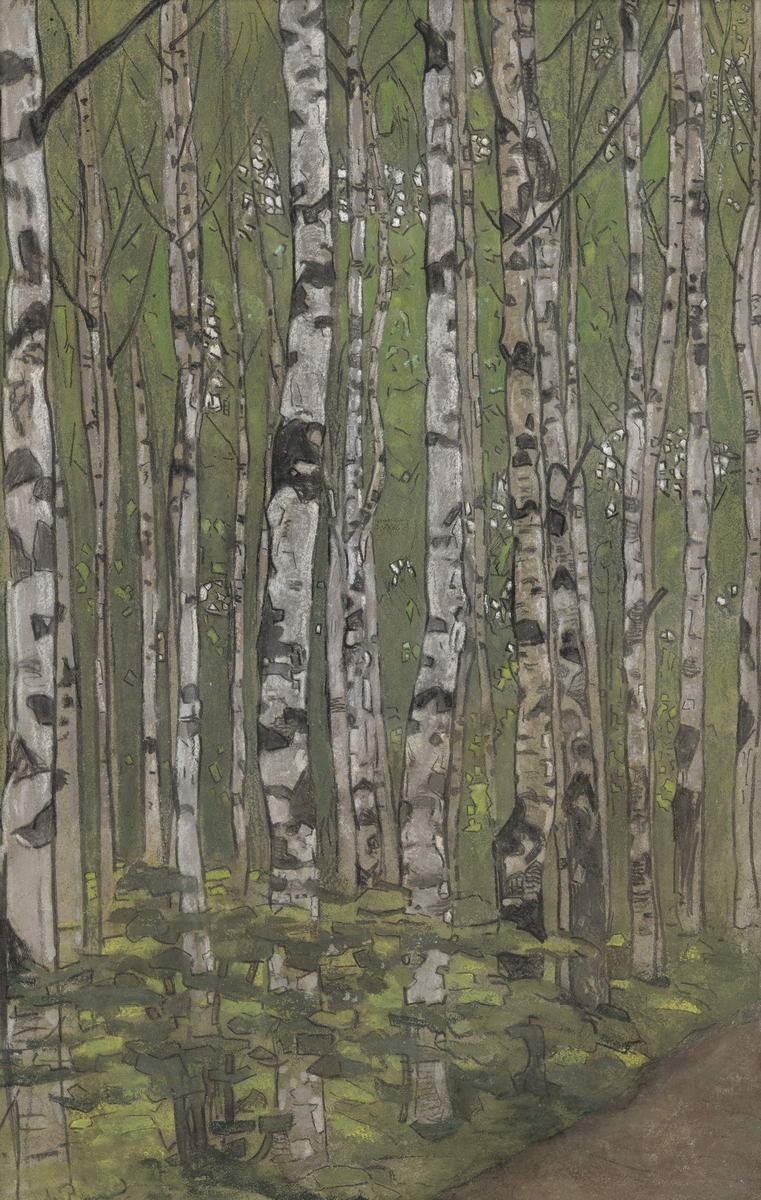 Березы, Nicholas Roerich, 1905