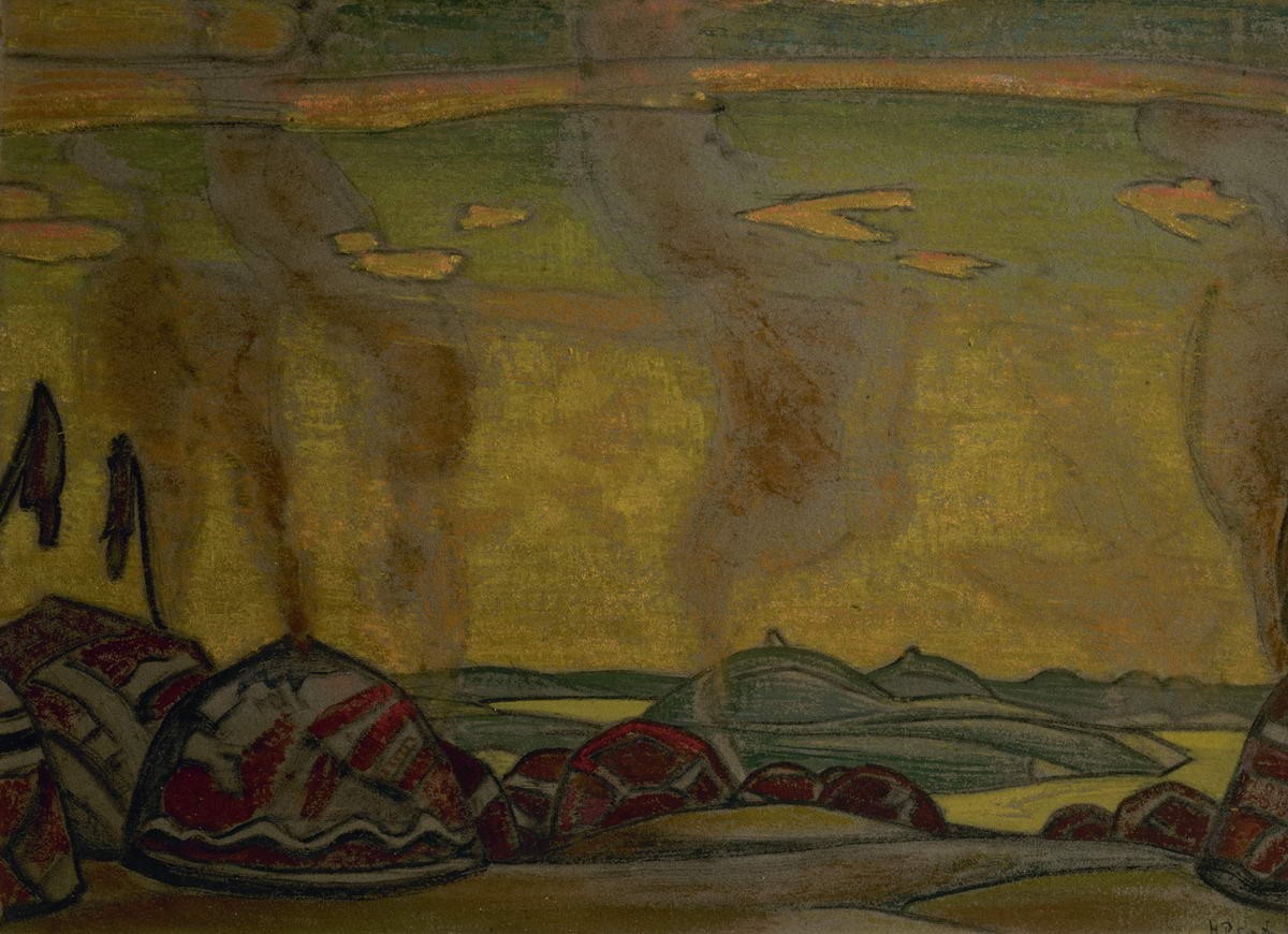 Половецкий стан, Nicholas Roerich, 1909