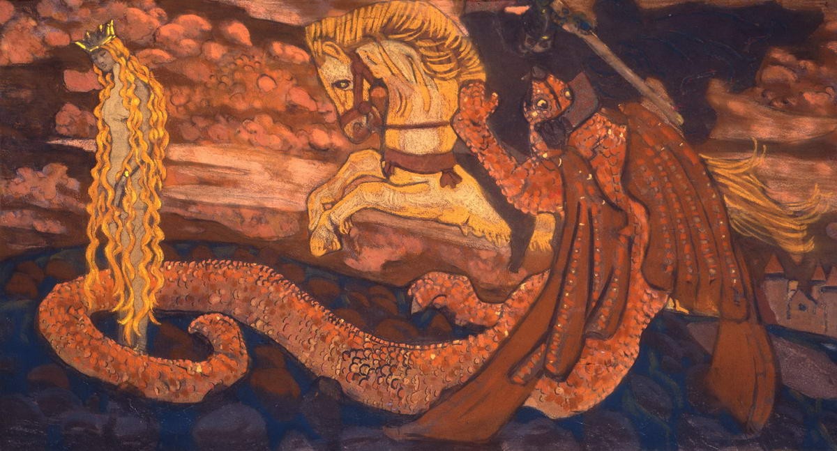 Змиевна, Nicholas Roerich, 1906