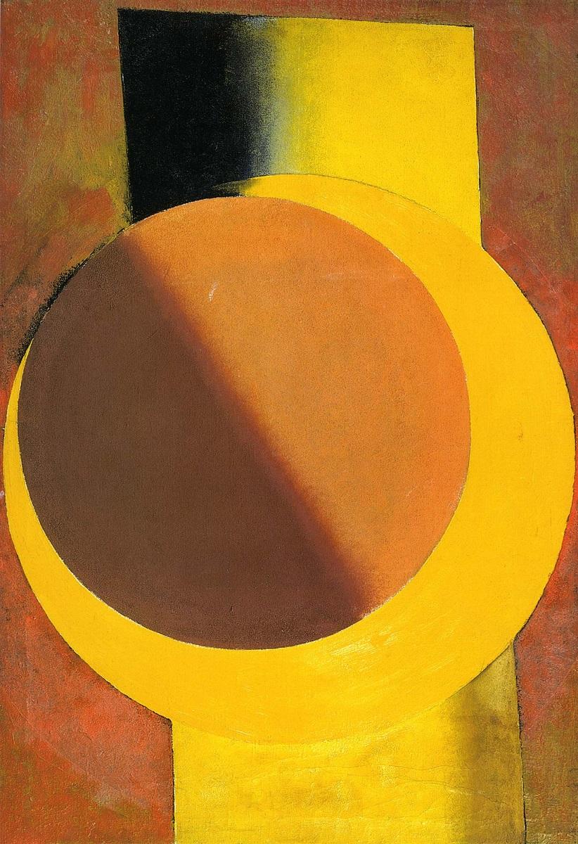 Красное и желтое, Aleksandr Rodchenko, 1918 (?)