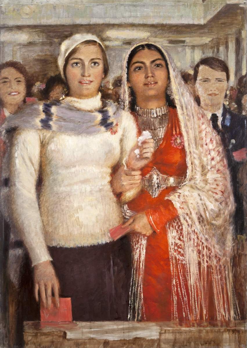Делегатки, Aleksandr Nikolaevich Samokhvalov, 1939
