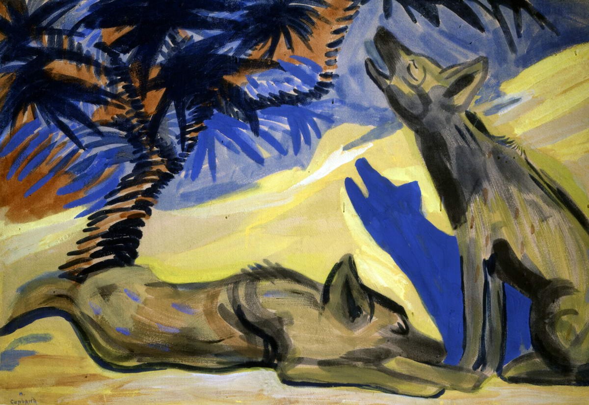 Гиены, Martiros Saryan, 1909
