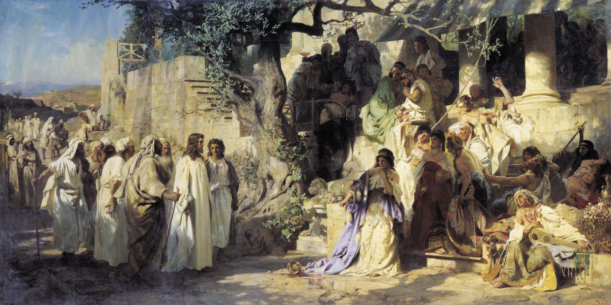 Грешница, Henryk Siemiradzki, 1873