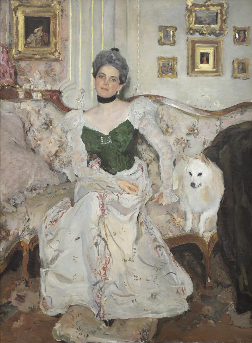 Портрет княгини З. Н. Юсуповой, Valentin Serov, 1902