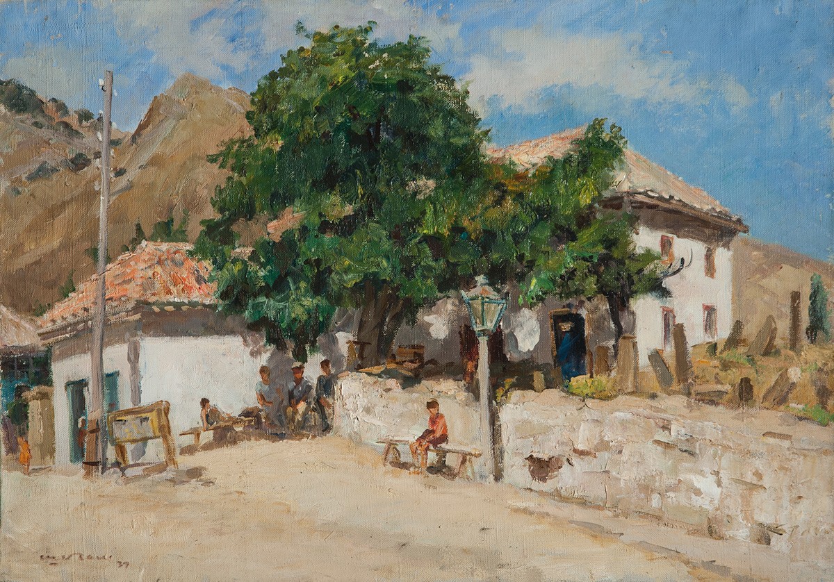 Полдень в татарской деревне, Grigori Šegal, 1939