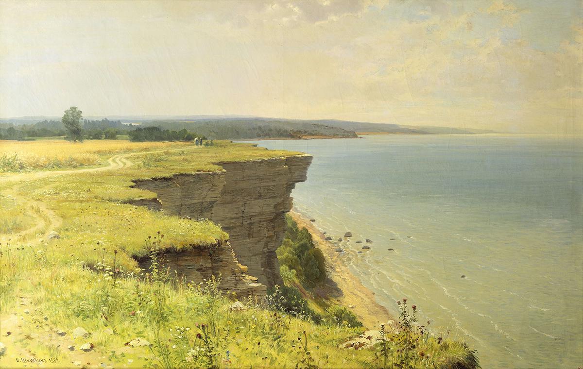 У берегов Финского залива (Удриас близ Нарвы), Ivan Shishkin, 1889