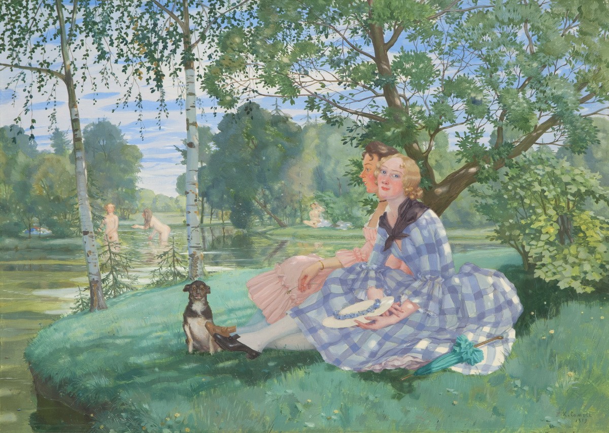 Лето, Konstantin Somov, 1919
