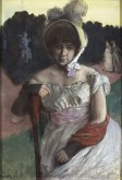Портрет Анны Карловны Бенуа, жены художника Александра Николаевича Бенуа