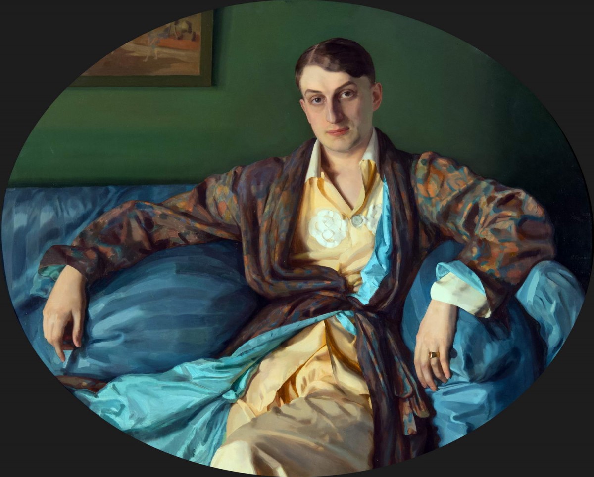 Портрет М. Г. Лукьянова, Konstantin Somov, 1918