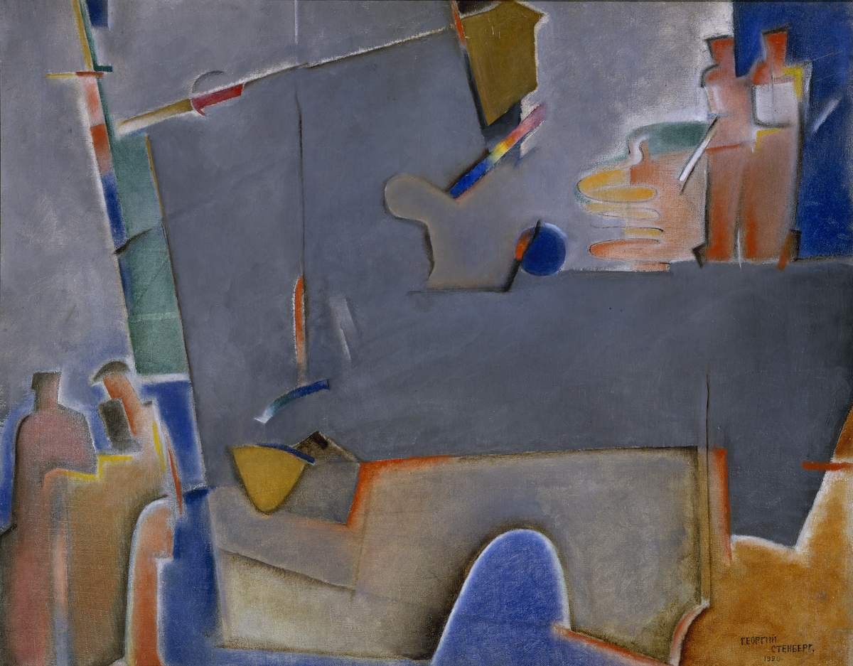 Подъемный кран, Georgii Stenberg, Vladimir Stenberg, 1920