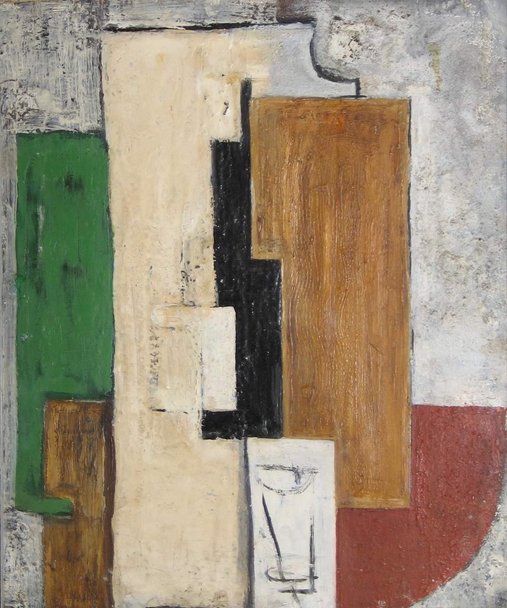 Кубистическая композиция, Nadezhda Udaltsova, 1916