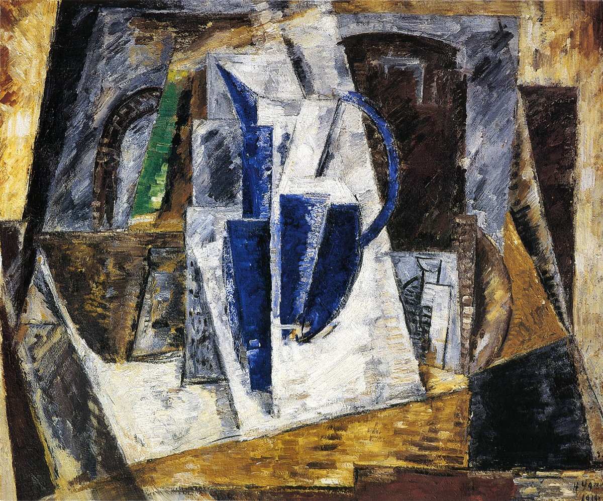 Натюрморт, Nadezhda Udaltsova, 1919