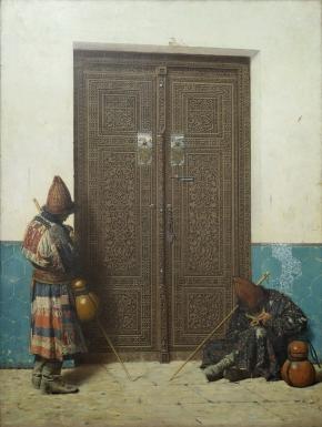 At the Doors of a Mosque