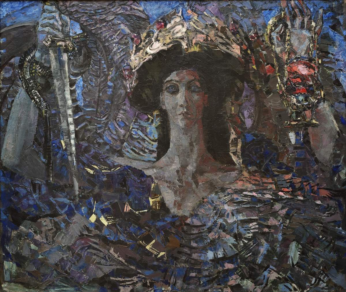 Шестикрылый Серафим, Mikhail Vrubel, 1904