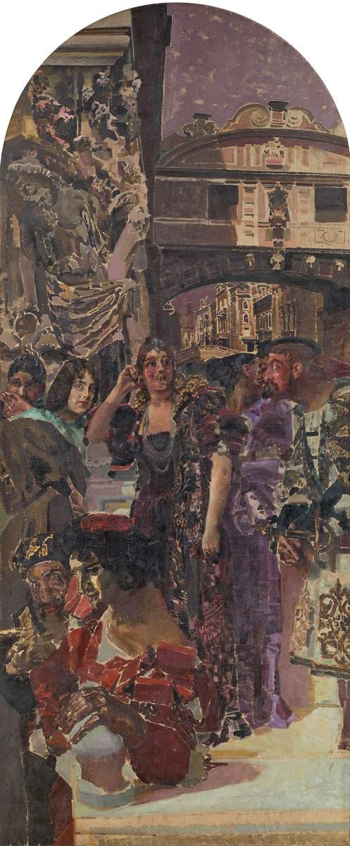 Венеция, Mikhail Vrubel, 1893