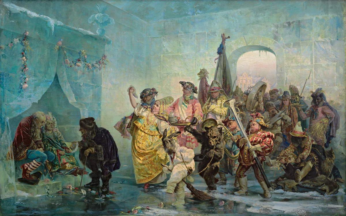 Ледяной дом, Valery Jacobi, 1878