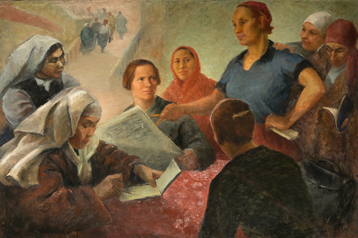 Делегатки VI съезда, Olga Dmitriyevna Yanovskaya, 1932