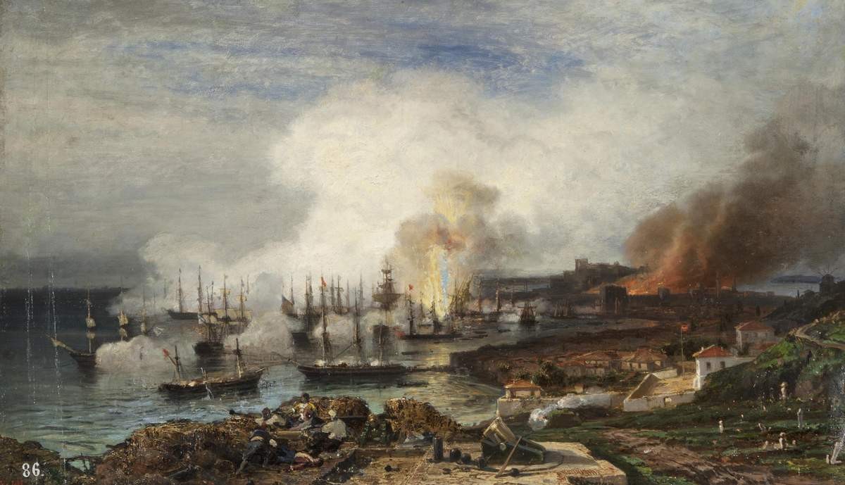 Синопское сражение 18 ноября 1853 года, Alexey Bogolyubov, between 1857 and 1859