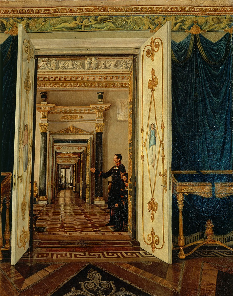 Дворцовая анфилада, Sergey Zaryanko, no later than 1837