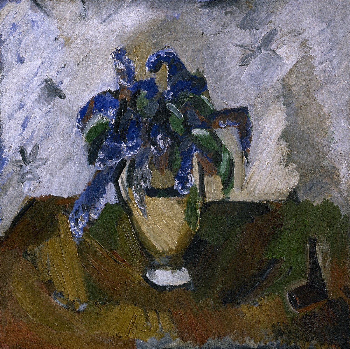 Натюрморт. Цветы, Vladimir Yevgrafovich Tatlin, 1912