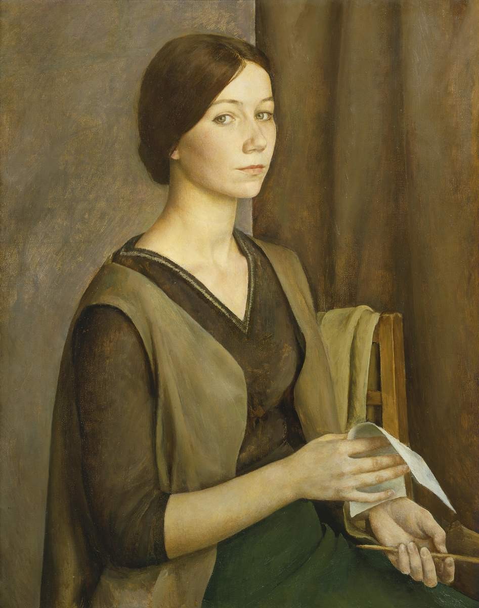 Автопортрет, Larisa Nikolaevna Kirillova, 1974