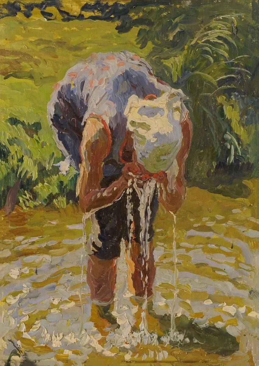 Умывается, Aleksei Tkachev, 1974