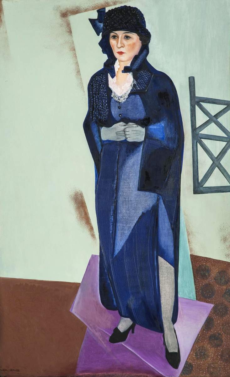 Портрет жены художника, David Petrovich Shterenberg, 1925