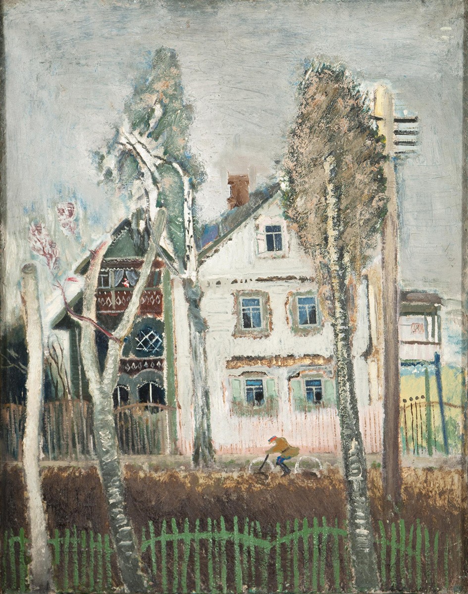 Сергиево. Серебряный пейзаж, Yurii Alekseevich Vasnetsov, between 1935 and 1936