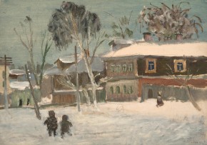 Загорск. Лиза и Наташа