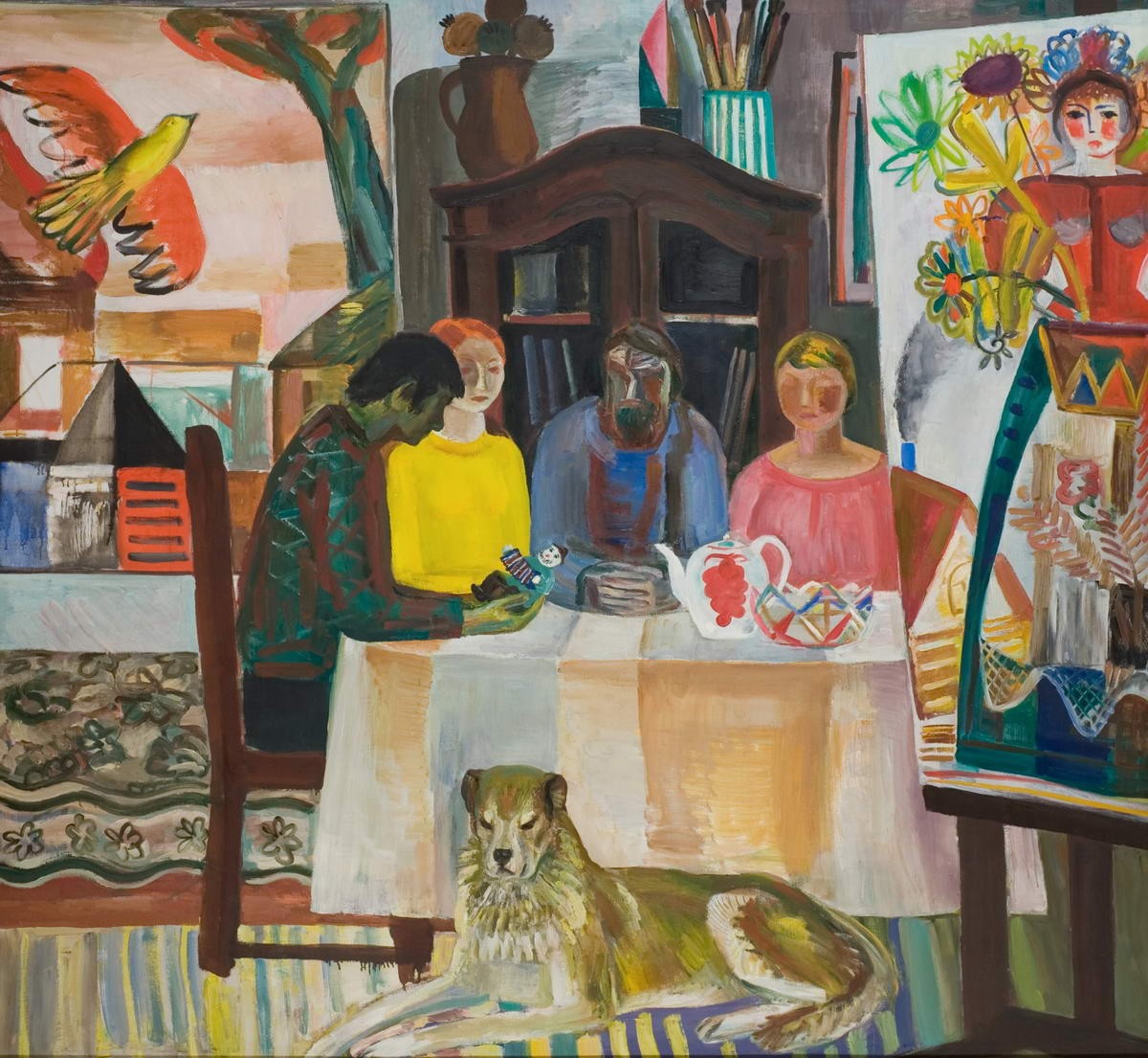 В мастерской, Zaven Arshakuni, 1980