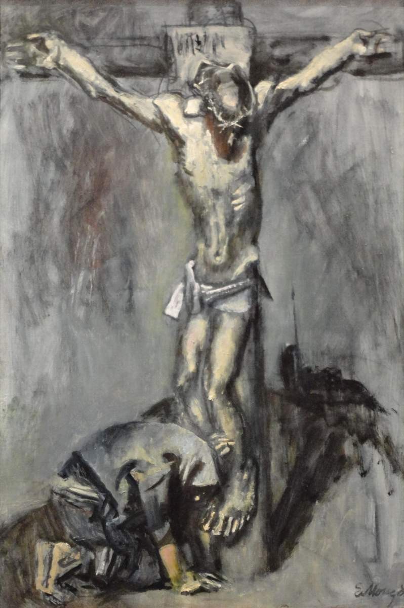Голгофа. Мария, Evsey Moiseenko, 1981
