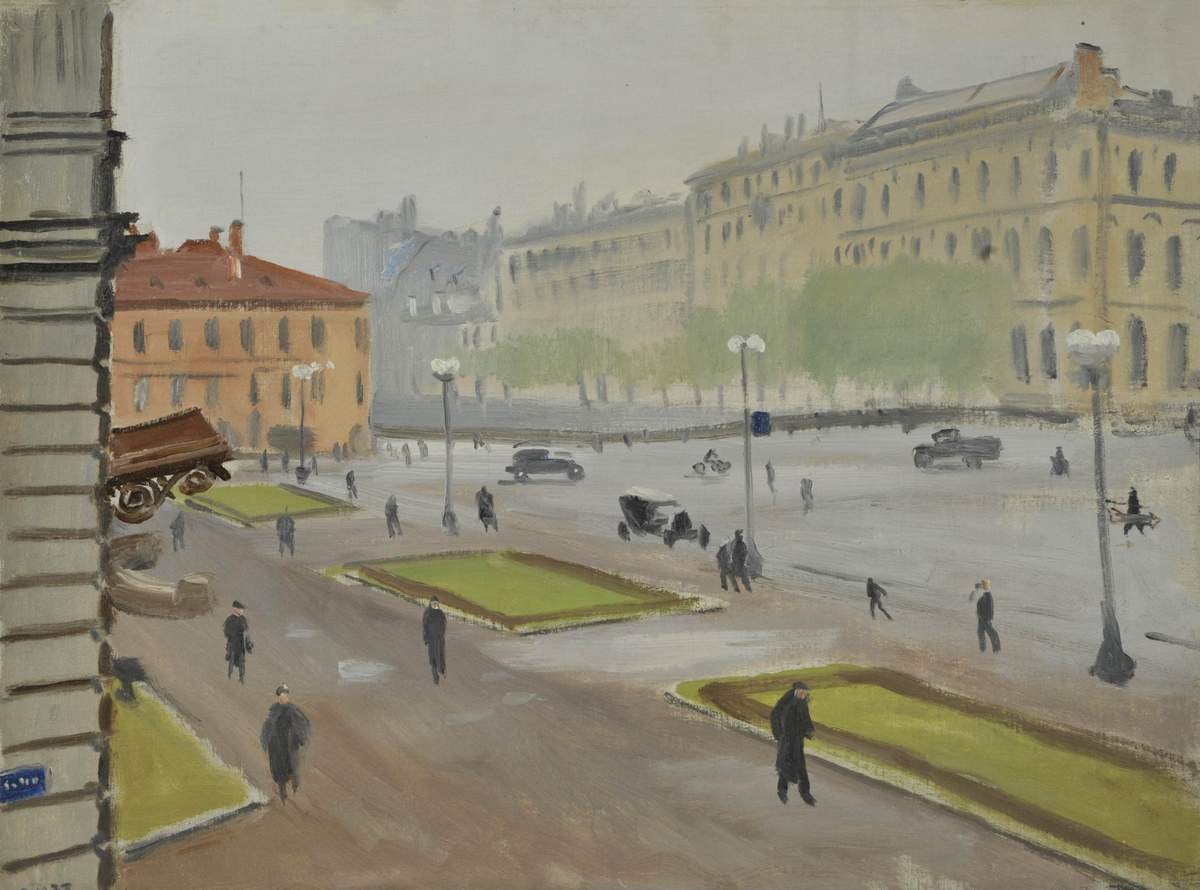 Синий мост, Nikolay Lapshin, 1937