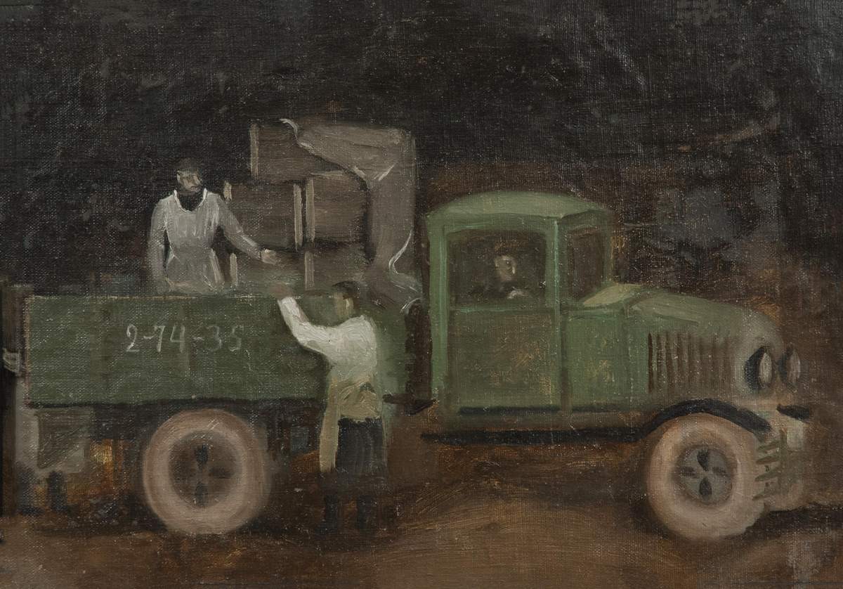 Хлебная машина, Boris Nicolaevich Ermolaev, 1936