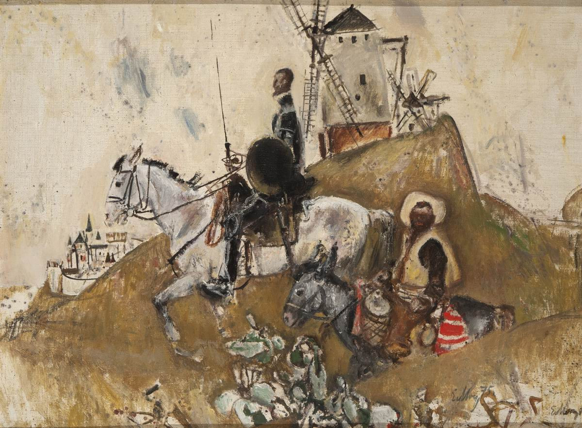 В Ламанче, Evsey Moiseenko, 1975
