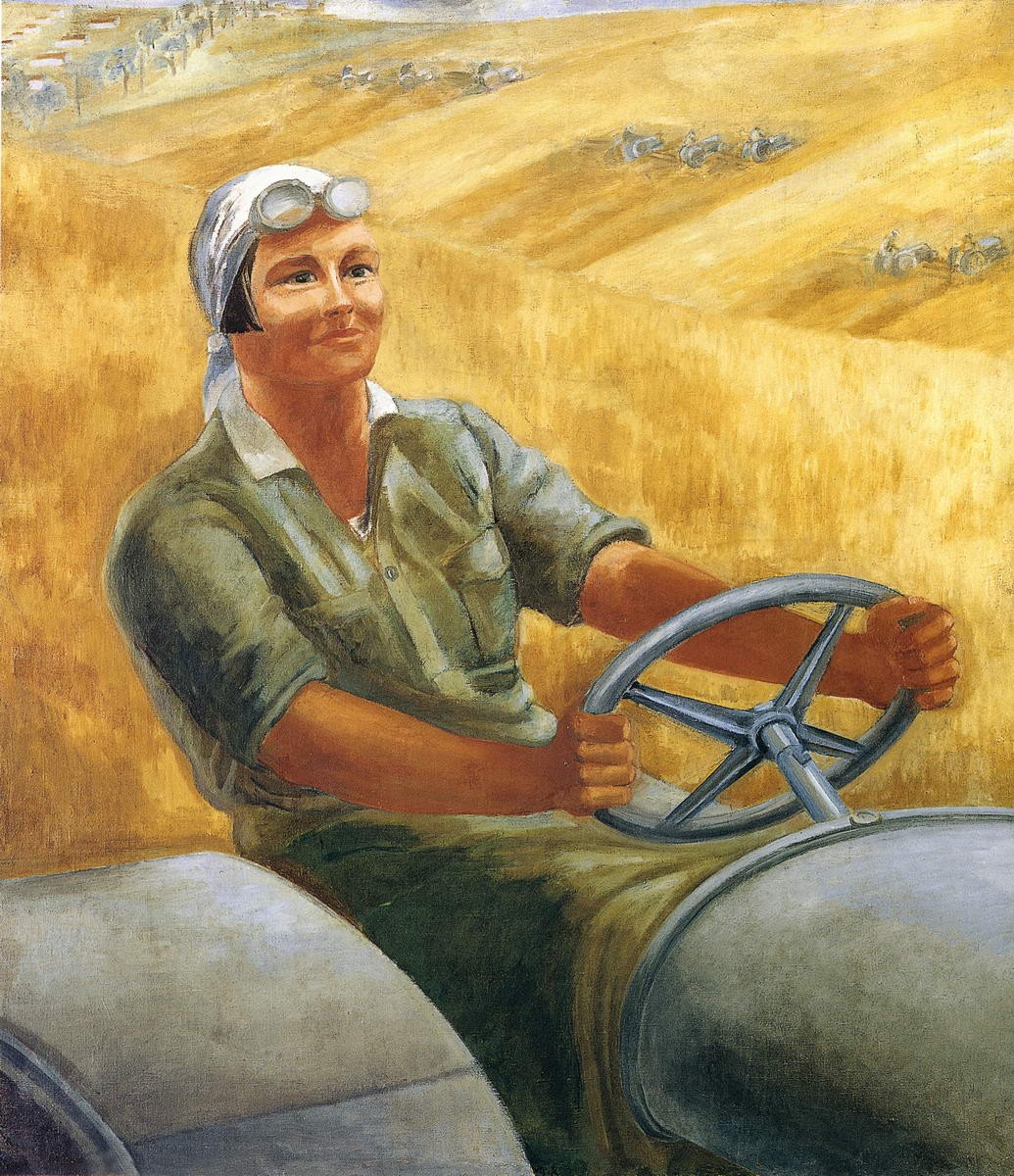 Стальной конь на полях Украины, Viktorija Markovna Belakovskaja, 1927