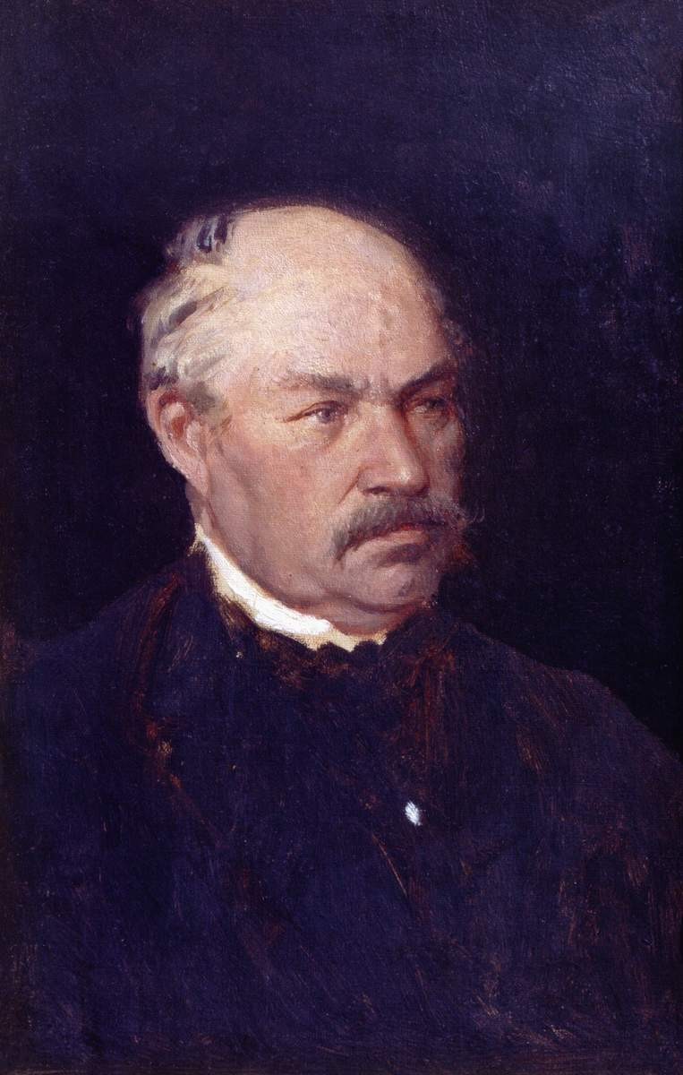 Портрет неизвестного (неоконченный), Arkhip Kuindzhi, between 1890 and 1895