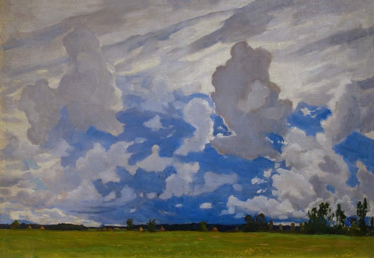 Облака, Grigory Bobrovsky, 1910s