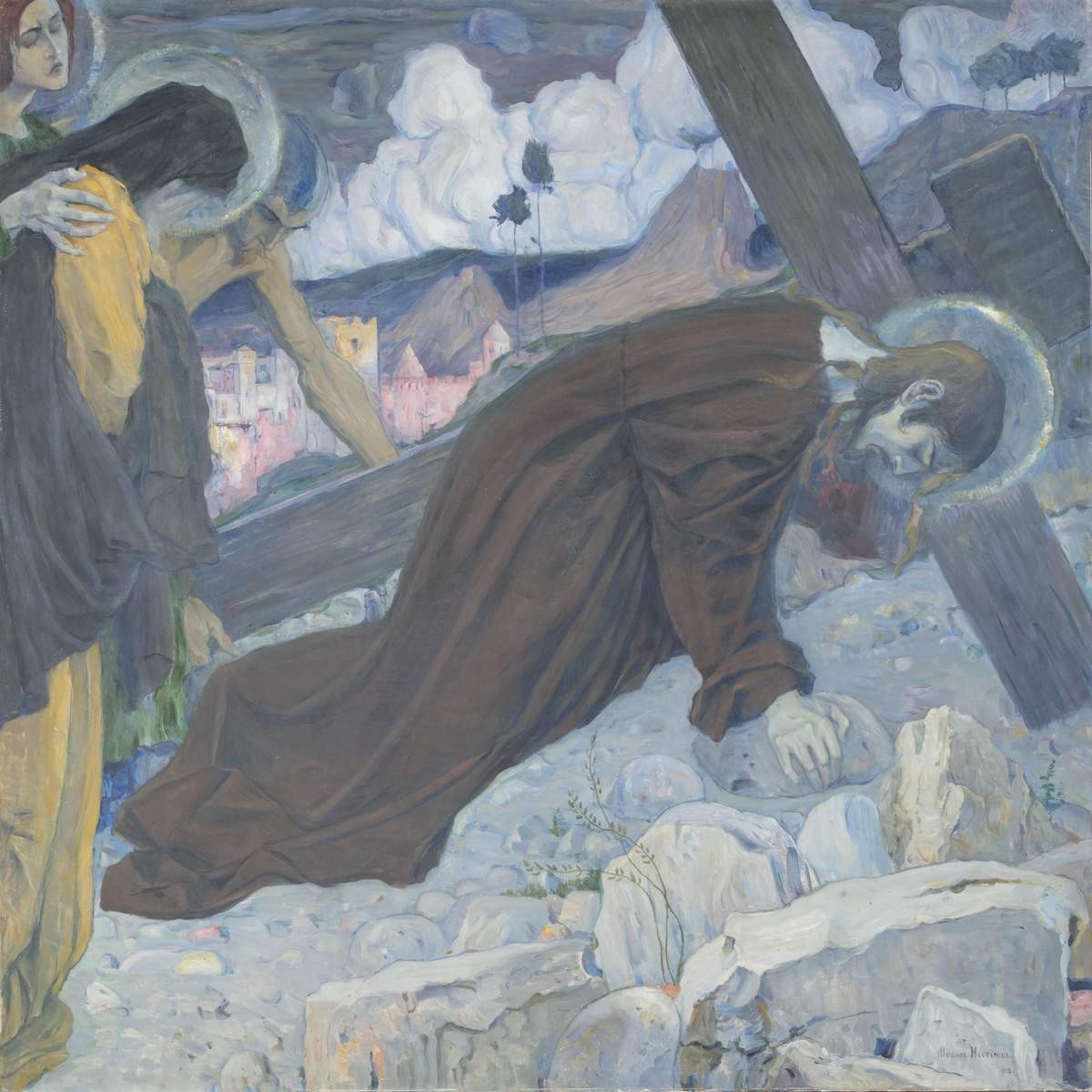 Несение креста, Mikhail Nesterov, 1912