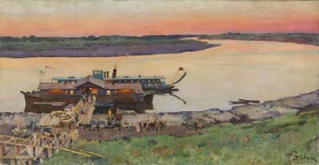 Вечер на верхней Волге. Углич