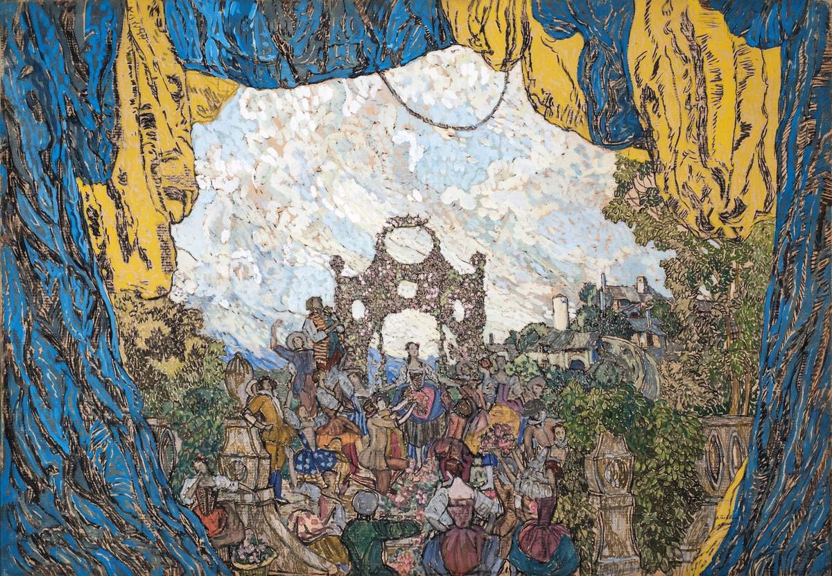Апофеоз, Aleksandr Golovin, 1919