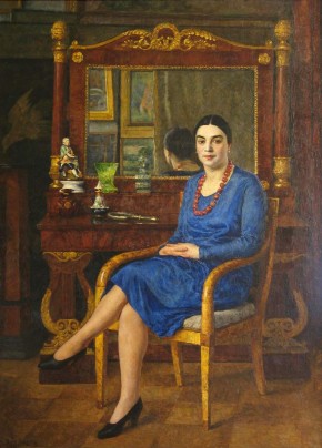Портрет З. Д. Р. (Дама в голубом)