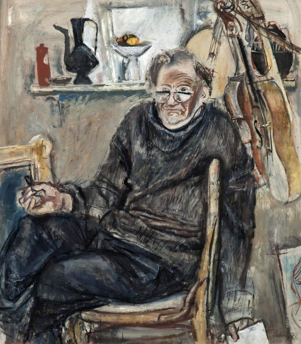 Автопортрет, Evsey Moiseenko, 1979