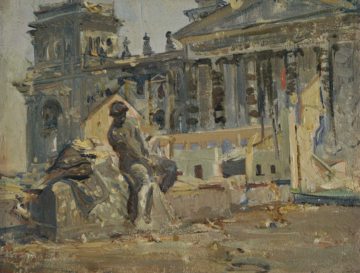 Берлин. Рейхстаг, Dmitry Mochalsky, 1945