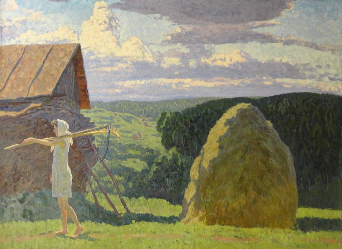 Сено скошено, Aleksei Tkachev, 1983–1984