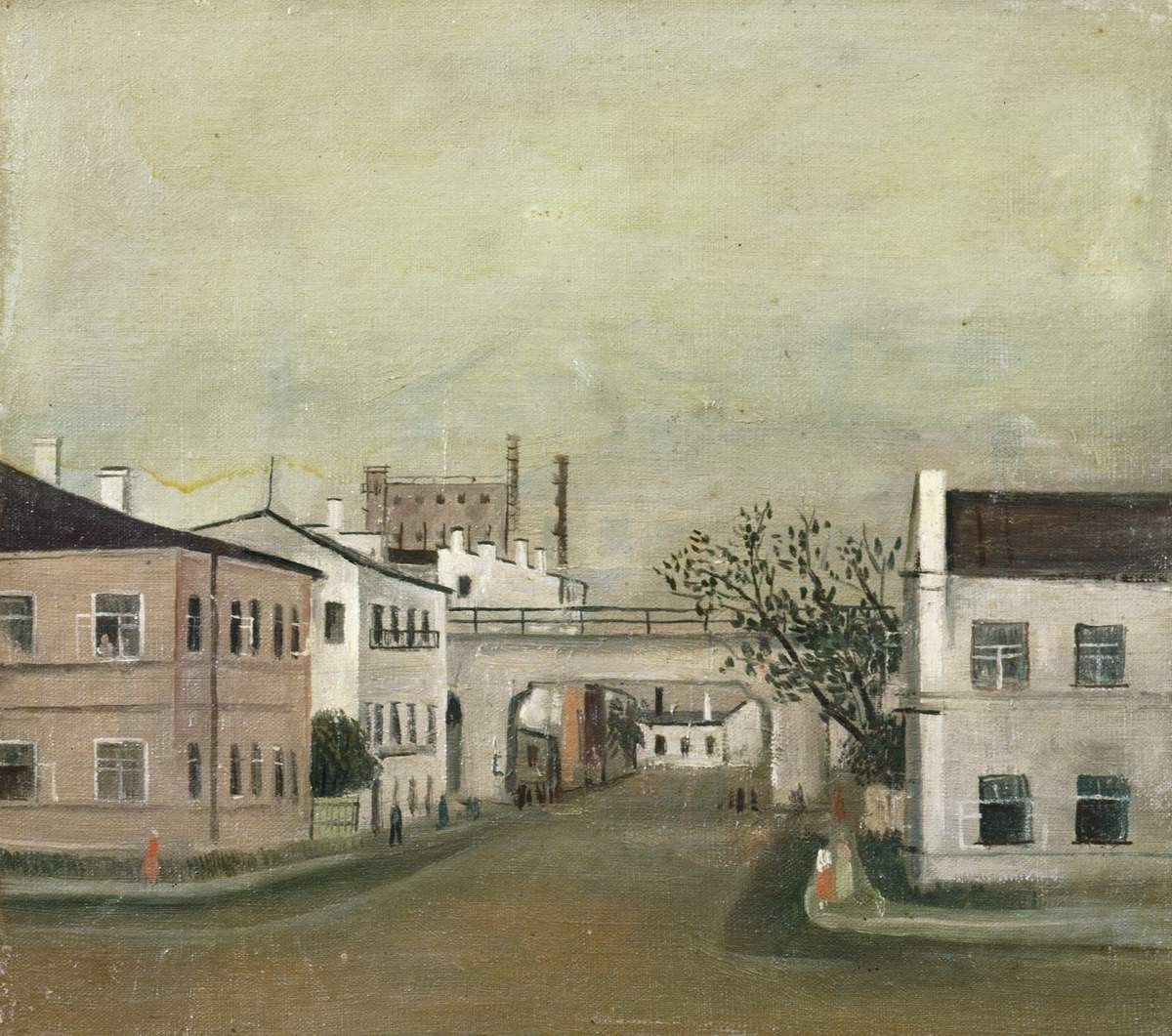 Улица в Володарском районе, Boris Nicolaevich Ermolaev, 1935