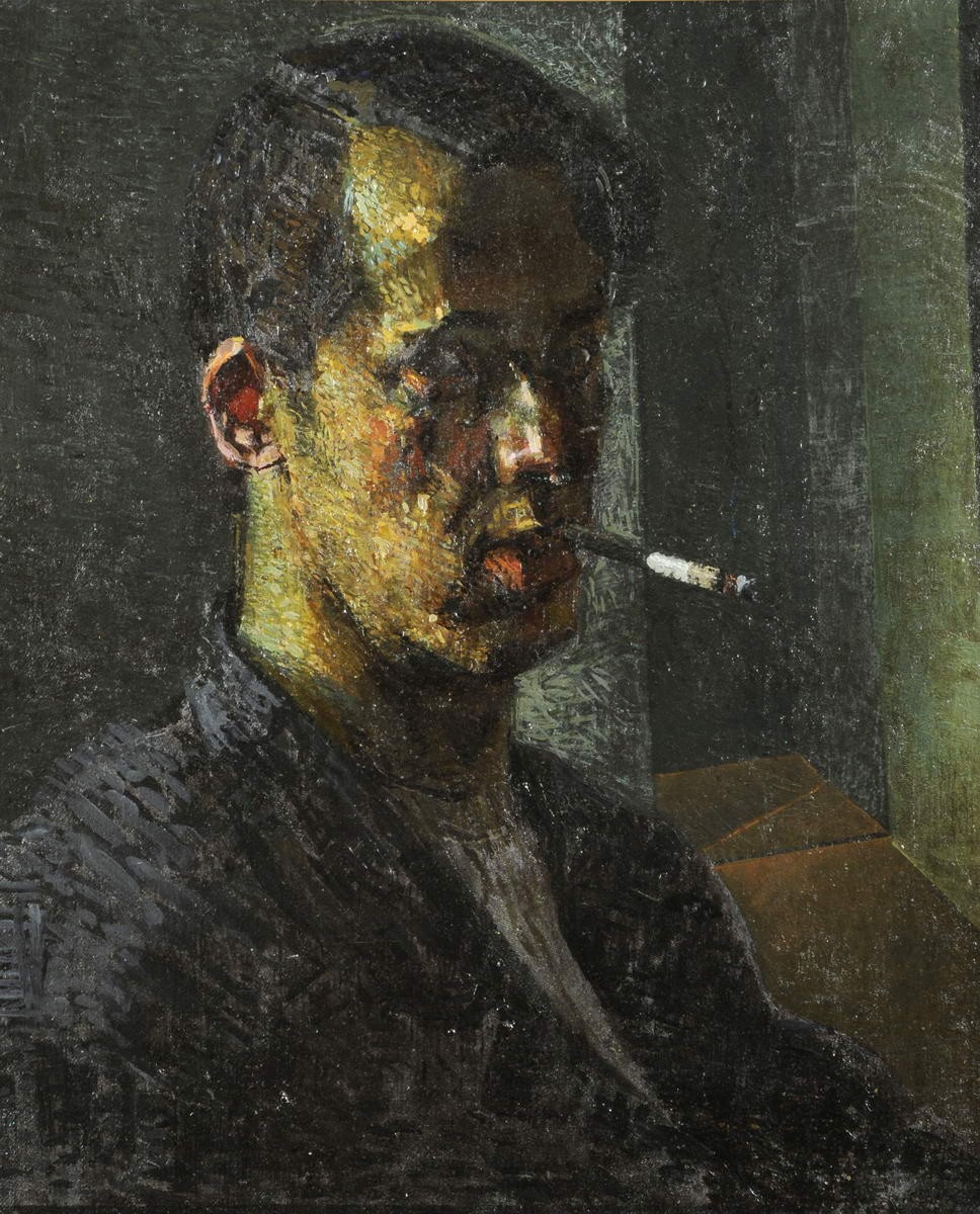 Автопортрет, Vladimir Malagis, 1925