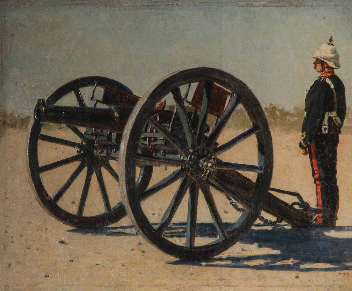 Пушка, Vasily Vereshchagin, 1882 (3?)
