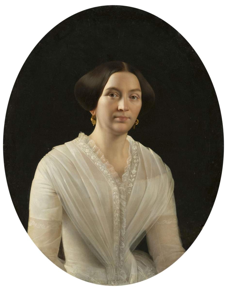 Портрет А. П. Лесниковой, Sergey Zaryanko, 1850